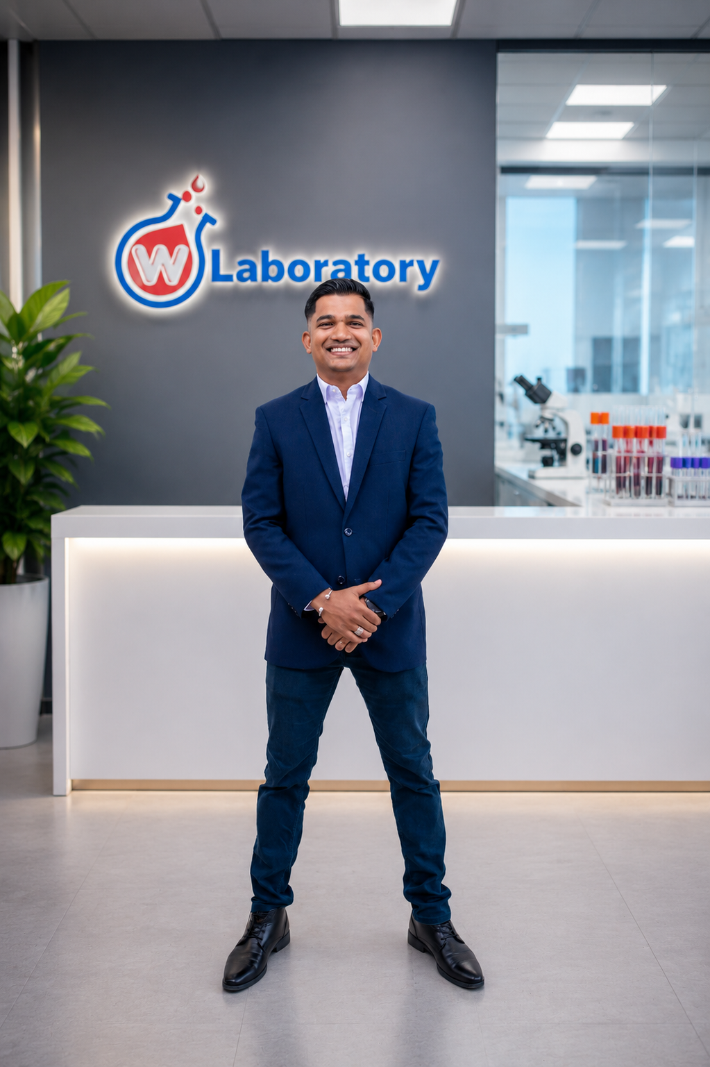 Rinesh Dindajal — directeur Wanica Laboratorium